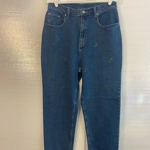 Major mom holiday Jeans Sz 14! High waist!